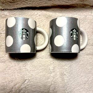 Set of 2 Starbucks 2019 demitasse 3 oz. mugs